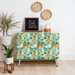 83 Oranges Cheetah Jungle Credenza