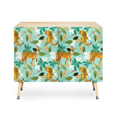 83 Oranges Cheetah Jungle Credenza