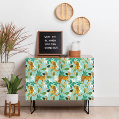 83 Oranges Cheetah Jungle Credenza