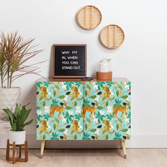 83 Oranges Cheetah Jungle Credenza