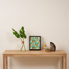 83 Oranges Cheetah Jungle Art Canvas