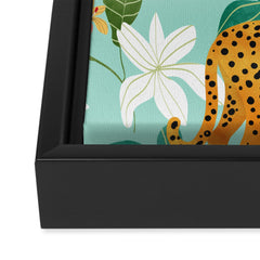 83 Oranges Cheetah Jungle Art Canvas