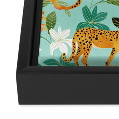 83 Oranges Cheetah Jungle Art Canvas
