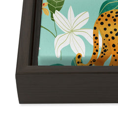 83 Oranges Cheetah Jungle Art Canvas
