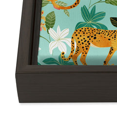 83 Oranges Cheetah Jungle Art Canvas