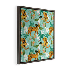 83 Oranges Cheetah Jungle Art Canvas