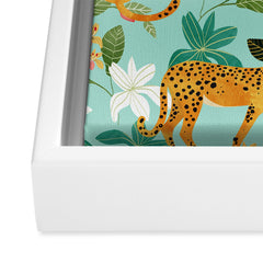 83 Oranges Cheetah Jungle Art Canvas