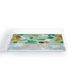 83 Oranges Cheetah Jungle Acrylic Tray
