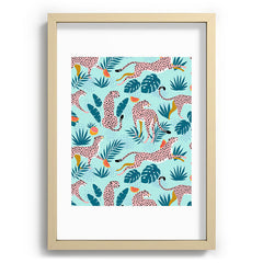 83 Oranges Cheetahs In Grapefruit Grove Recessed Framing Rectangle