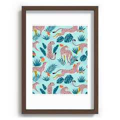 83 Oranges Cheetahs In Grapefruit Grove Recessed Framing Rectangle