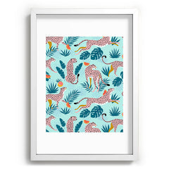 83 Oranges Cheetahs In Grapefruit Grove Recessed Framing Rectangle