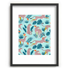 83 Oranges Cheetahs In Grapefruit Grove Recessed Framing Rectangle