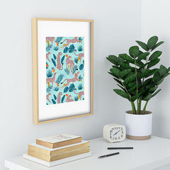 83 Oranges Cheetahs In Grapefruit Grove Recessed Framing Rectangle