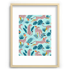 83 Oranges Cheetahs In Grapefruit Grove Recessed Framing Rectangle