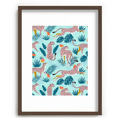 83 Oranges Cheetahs In Grapefruit Grove Recessed Framing Rectangle