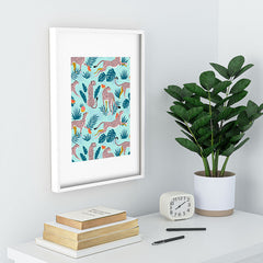 83 Oranges Cheetahs In Grapefruit Grove Recessed Framing Rectangle