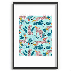 83 Oranges Cheetahs In Grapefruit Grove Recessed Framing Rectangle