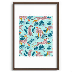 83 Oranges Cheetahs In Grapefruit Grove Recessed Framing Rectangle