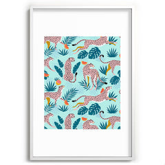 83 Oranges Cheetahs In Grapefruit Grove Recessed Framing Rectangle