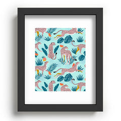 83 Oranges Cheetahs In Grapefruit Grove Recessed Framing Rectangle