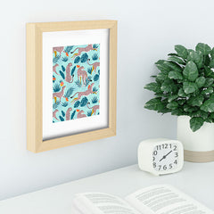 83 Oranges Cheetahs In Grapefruit Grove Recessed Framing Rectangle