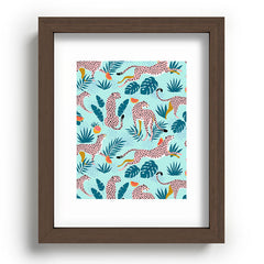 83 Oranges Cheetahs In Grapefruit Grove Recessed Framing Rectangle