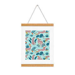 83 Oranges Cheetahs In Grapefruit Grove Art Print
