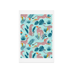 83 Oranges Cheetahs In Grapefruit Grove Art Print