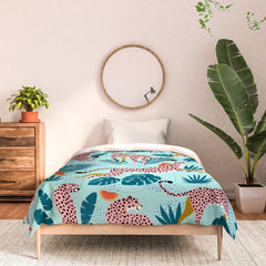 83 Oranges Cheetahs In Grapefruit Grove Comforter