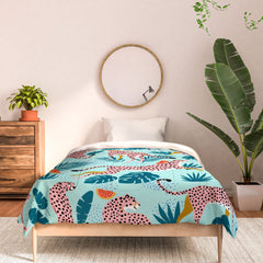 83 Oranges Cheetahs In Grapefruit Grove Comforter