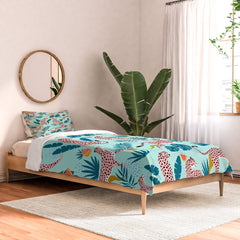 83 Oranges Cheetahs In Grapefruit Grove Comforter