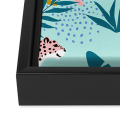 83 Oranges Cheetahs In Grapefruit Grove Art Canvas