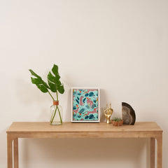 83 Oranges Cheetahs In Grapefruit Grove Art Canvas