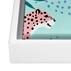 83 Oranges Cheetahs In Grapefruit Grove Art Canvas