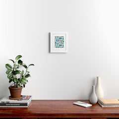 83 Oranges Cheetahs In Grapefruit Grove Framed Art Print