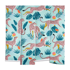 83 Oranges Cheetahs In Grapefruit Grove Wall Mural