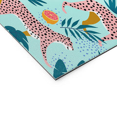 83 Oranges Cheetahs In Grapefruit Grove Welcome Mat