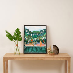 83 Oranges Chilling II Art Canvas
