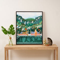 83 Oranges Chilling II Art Canvas