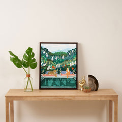 83 Oranges Chilling II Art Canvas