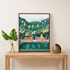 83 Oranges Chilling II Art Canvas