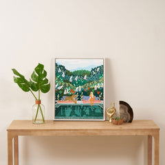 83 Oranges Chilling II Art Canvas