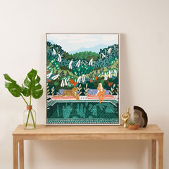 83 Oranges Chilling II Art Canvas