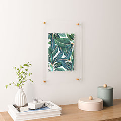 83 Oranges Edge and Dance Floating Acrylic Print