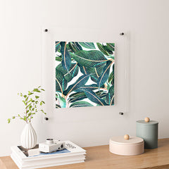 83 Oranges Edge and Dance Floating Acrylic Print