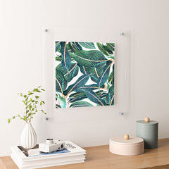 83 Oranges Edge and Dance Floating Acrylic Print