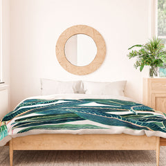 83 Oranges Edge and Dance Duvet Cover