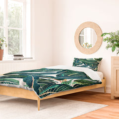 83 Oranges Edge and Dance Duvet Cover