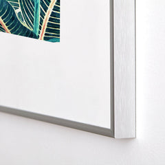 83 Oranges Edge and Dance Metal Framed Art Print
