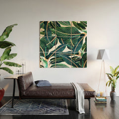 83 Oranges Edge and Dance Wood Wall Mural